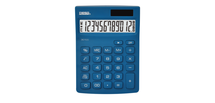 Calculatrice Desq Compact marine