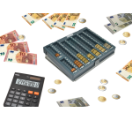 Unité de tri d'argent Desq avec couvercle