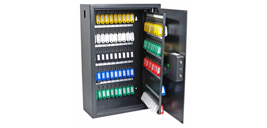 Pavo High Security Advanced Key Cabinet 150 Hooks 550x380x150mm