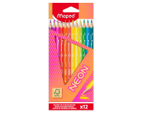 Crayon de couleur Maped Neon set 12 couleurs