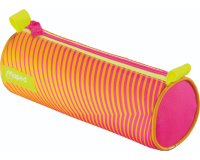 Etui Maped Neon rond oranje-roze