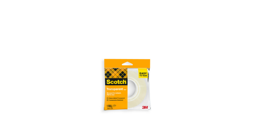 Scotch-Klebeband 508 19mmx33m transparent 1 Rolle