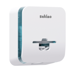 Distributeur hygiène féminine Satino FC1 Hyginity FemCare 333442 blanc