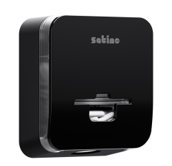 Distributeur hygiène féminine Satino FC1 Hyginity FemCare 333443 noir