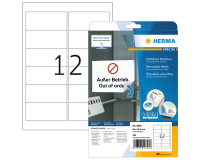 Etiquette HERMA 4348 96X42,3mm blanc 300 étiquettes