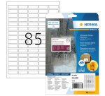 Etiquette HERMA 8332 37x13mm résistante aux intempéries blanc 2125 étiquettes