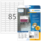 Etiquette HERMA 8332 37x13mm résistante aux intempéries blanc 2125 étiquettes