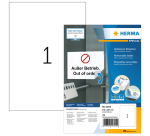 Etiket HERMA 10315 210x297mm verwijderbaar wit 100 stuks