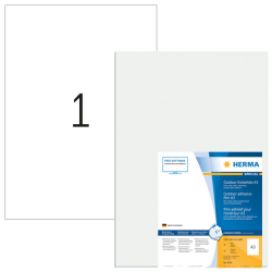 Etiquette HERMA 9542 A3 297x420mm résistante aux intempéries blanc 10 étiquettes