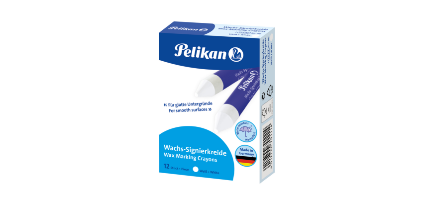 Craie de marquage Pelikan 772/12 blanc