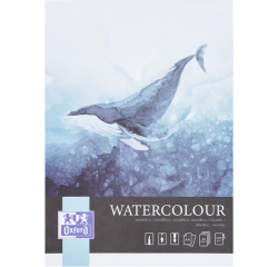 Bloc aquarelle Oxford Watercolour A4 20 feuilles 300g collé