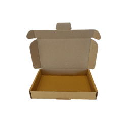 Brievenbusbox IEZZY A5 230x160x26mm karton bruin