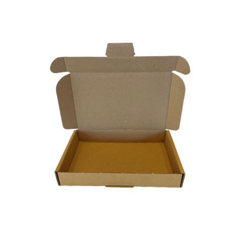 Brievenbusbox IEZZY A4 360x255x26mm karton bruin
