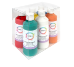 Peinture au doigt Qrea set 6 couleurs 250ml
