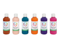 Gouache Qrea set 6 couleurs fun 250ml