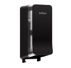 Toiletpapierdispenser Satino JT3 Hyginity systeemrol duo zwart 333423