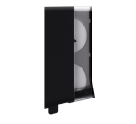 Toilettenpapierspender Satino JT3 Hyginity System Duo-Rolle Schwarz 333423