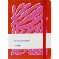 Carnet de notes A5 Groovy Pink A Journal ligné
