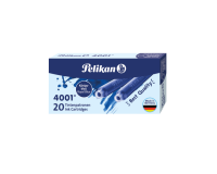 Cartouche d'encre Pelikan 4001 bleu roi 20 pièces