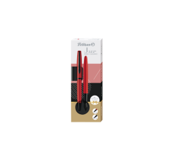 Schrijfset Pelikan Jazz Noble Elegance K36+P36 medium red
