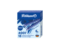 Cartouche d'encre Pelikan 4001 bleu roi 18 pièces