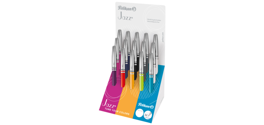 Pelikan Jazz Classic Ballpoint Pen K35CD-15 Medium Assorted