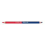 Crayon Pelikan 3mm rouge/bleu