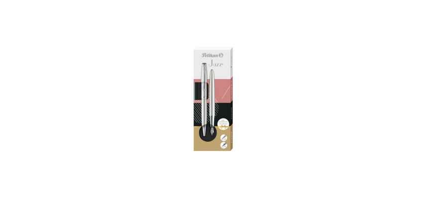 Pelikan Jazz Noble Elegance Writing Set K36+P36 Silver