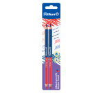 Potlood Pelikan 3mm rood/blauw 2 stuks
