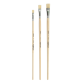 Pinceau Qrea soie de porc set de 3 largeurs