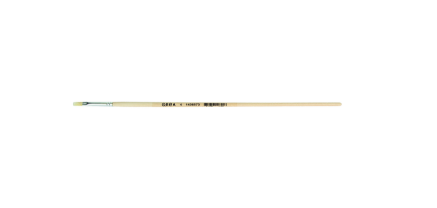 Pinceau Qrea soie de porc n° 4