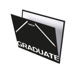 Dossier à dessin Canson Graduate fermeture élastique 260x330mm noir