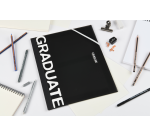 Canson Graduate Zeichenmappe mit Gummibandverschluss 320x450mm schwarz