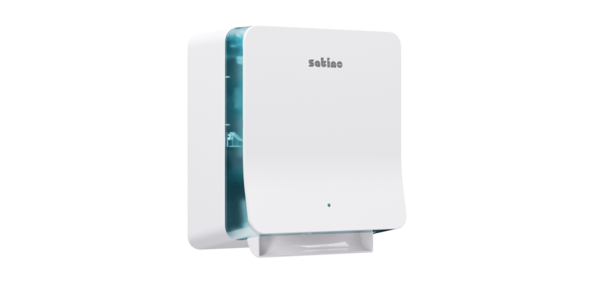 Handdoekroldispenser Satino SYS1 Hyginity sensor wit 333420