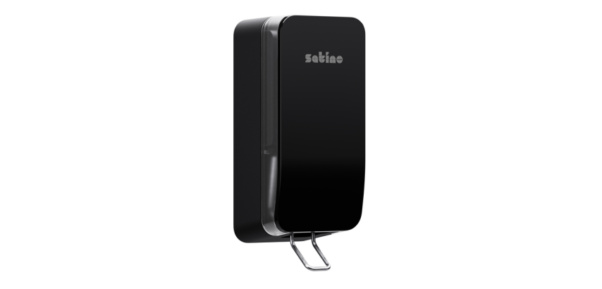 Satino SF1 Hyginity Clean&Care 1000ml black soap dispenser 333435