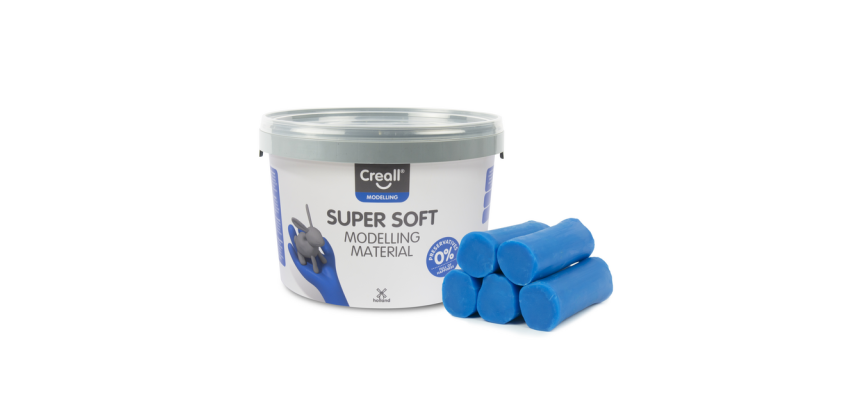 Creall Super Soft Knetmasse Blau 1750g