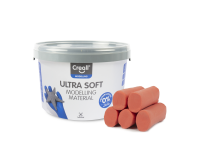 Pâte à modeler Creall Play-it Ultra Soft rouge 1100g