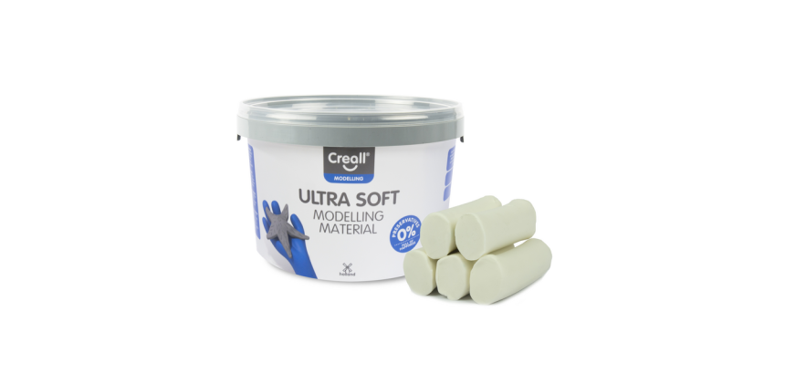 Creall Play-it Ultra Soft Modeling Clay White 1100g
