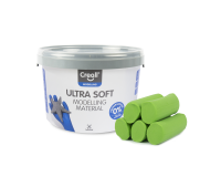Pâte à modeler Creall Play-it Ultra Soft vert 1100g