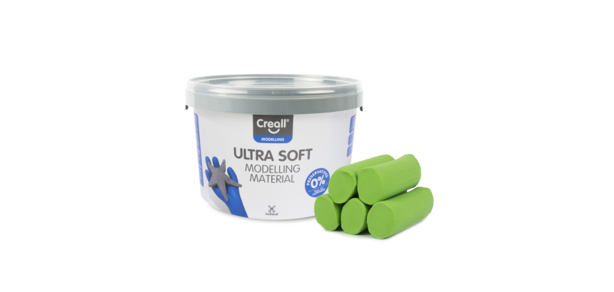 Creall Play-it Ultra Soft Modeling Clay Green 1100g
