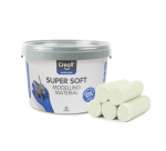 Creall Super Soft weiße Knetmasse 1750g