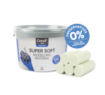 Creall Super Soft weiße Knetmasse 1750g