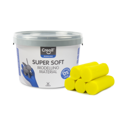 Klei Creall supersoft geel 1750gram