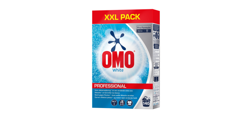Lessive en poudre Omo Pro Formula Blanc 7kg 140 lessives
