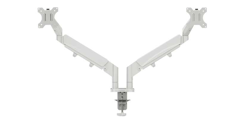 Double Arm for Screen Leitz Ergo Low Profile Gray