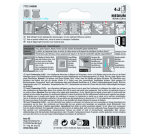 Adhésif tesa Powerstrips Click Medium 4 paires blanc