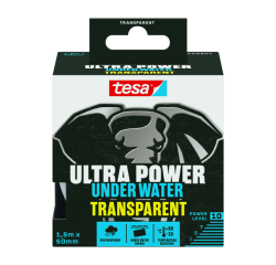 Ruban de réparation tesa Ultra Power Under Water transparent 50mmx1,5m