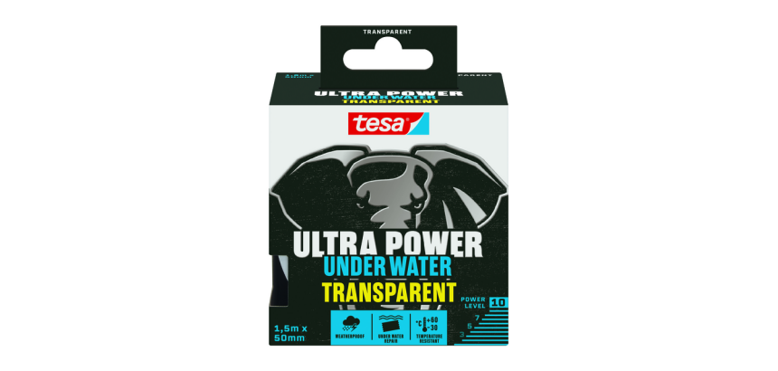 tesa Ultra Power Under Water Repair Tape transparent 50mmx1.5m
