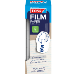 Ruban adhésif tesafilm papier 19mmx33m 8 rouleaux