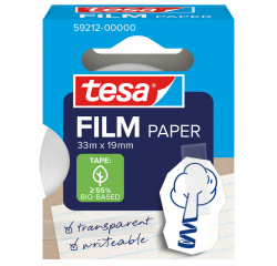 Ruban adhésif tesafilm papier 19mmx33m